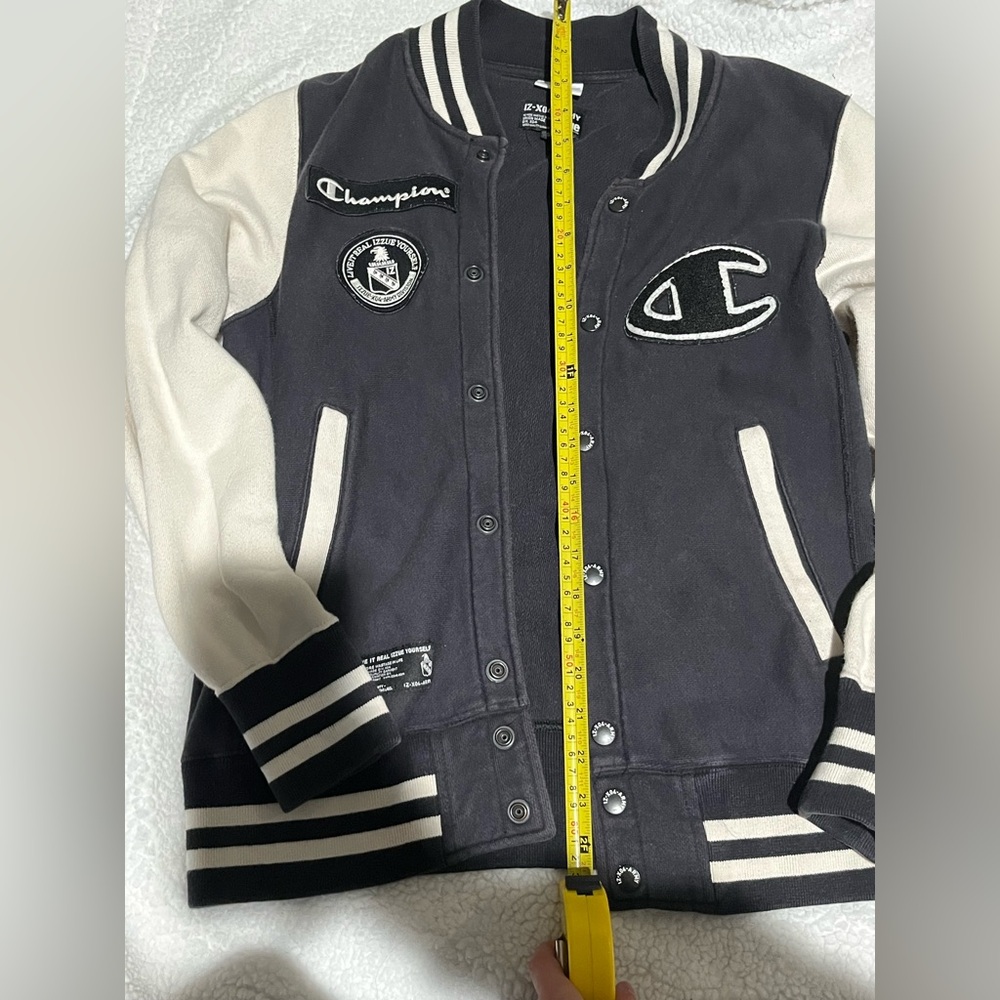 Champion x Izzue Army Reverse Varsity Cotton Jacket - Picture 4 of 8